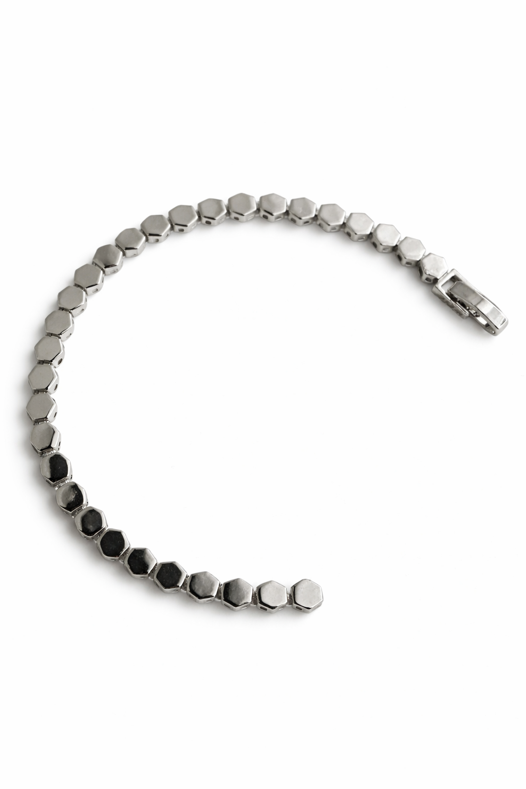 Silver Altıgen Bileklik