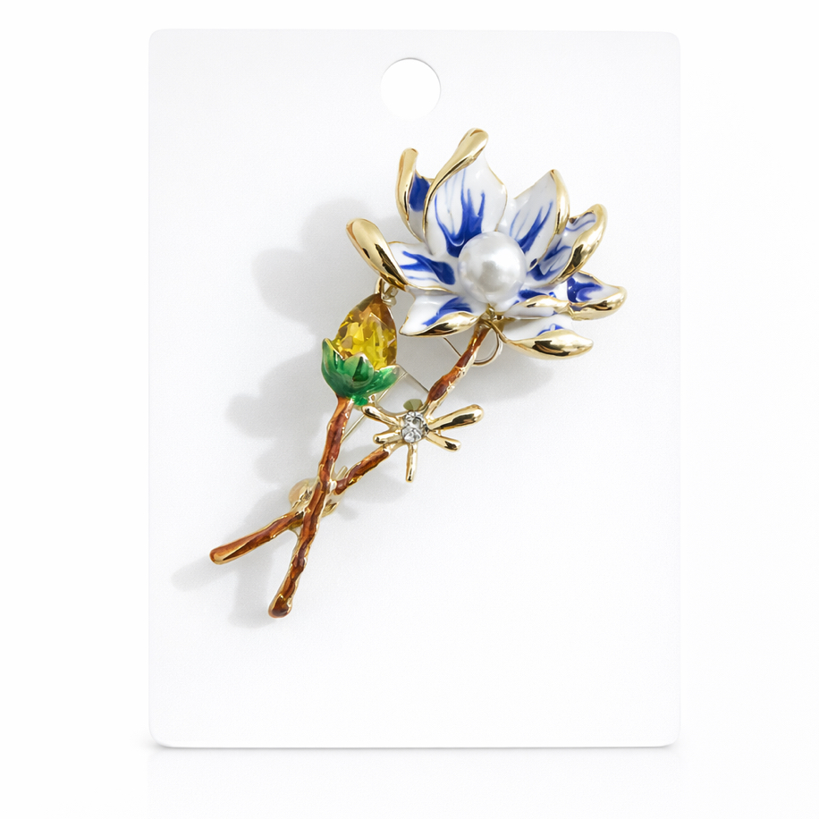 Mavi Mineli Bahar Çiçeği