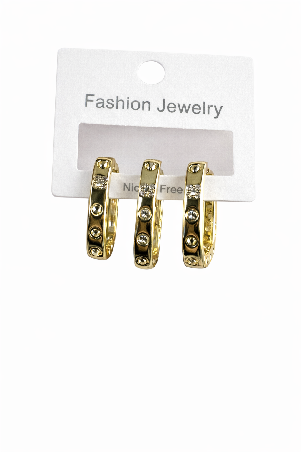 3lü Plaka Kombin Küpe