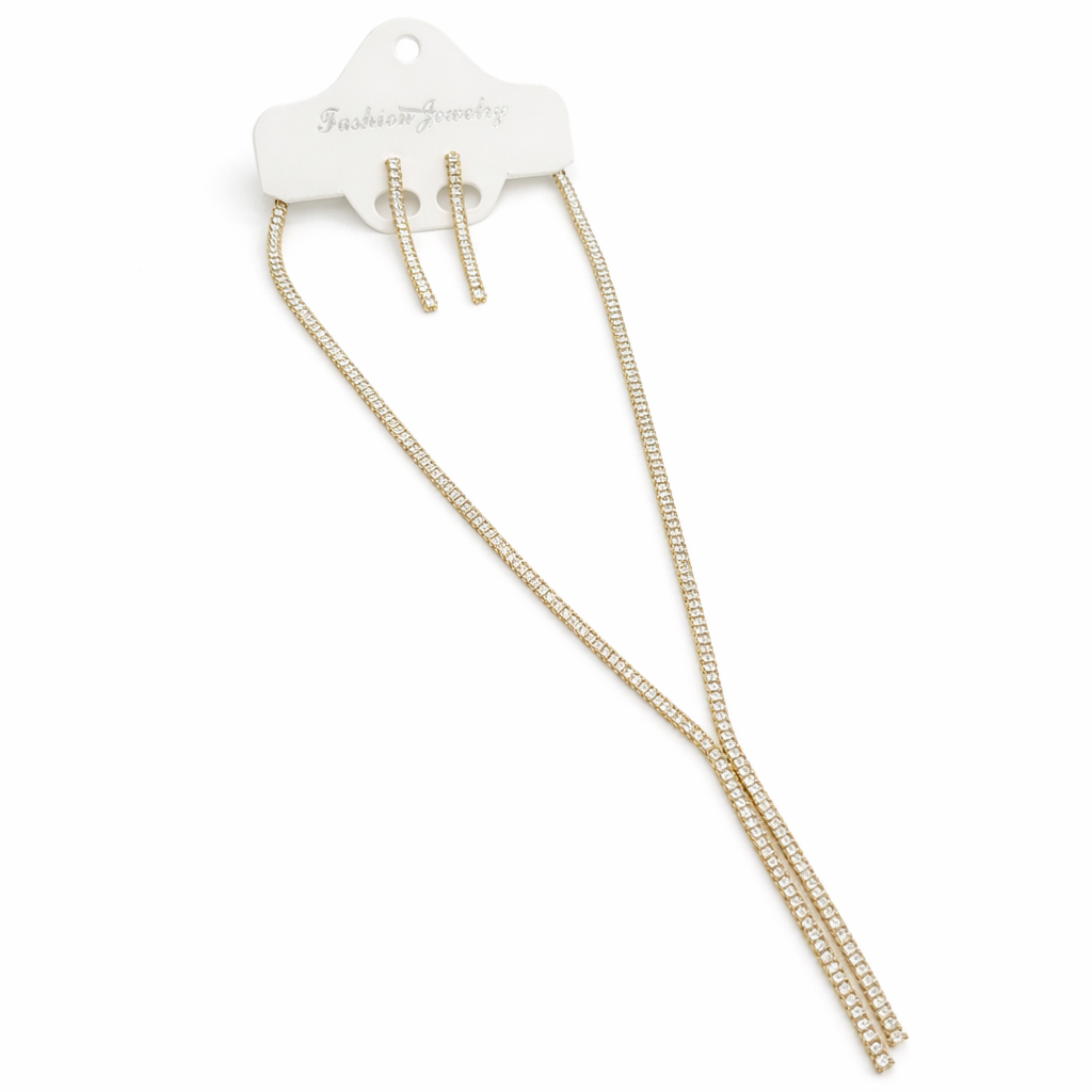 Su Yolu Gold Set Kolye Kombini